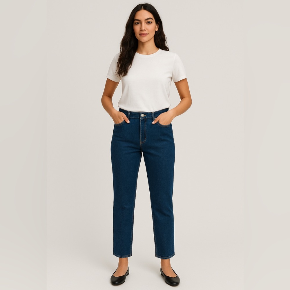 Abercrombie & Fitch Blue Straight Leg Jeans, size 27